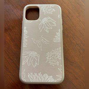 Mauve Pink/Brown iPhone 11 case